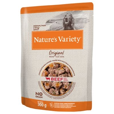Nature's variety original no grain pate medium buey - NATURE'S VARIETY