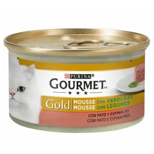 Gourmet gold mousse con pato y espinacas - PURINA