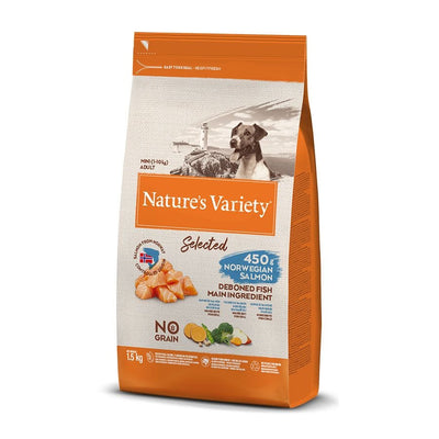 Nature's variety adult mini selected salmón - NATURE'S VARIETY