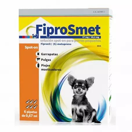 Pipeta Fiprosmet perros - FIPROSMET