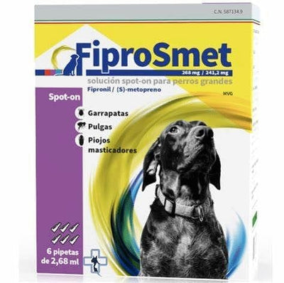 Pipeta Fiprosmet perros - FIPROSMET