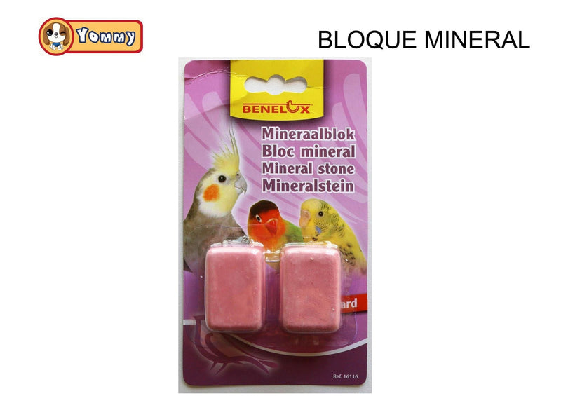 Bloque mineral periquitos ninfas - YOMMY