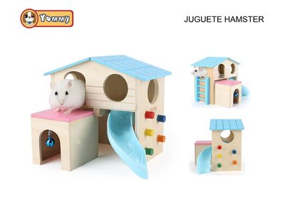 Juguete hamster 17.2*15.8*16.2 tobogán - YOMMY