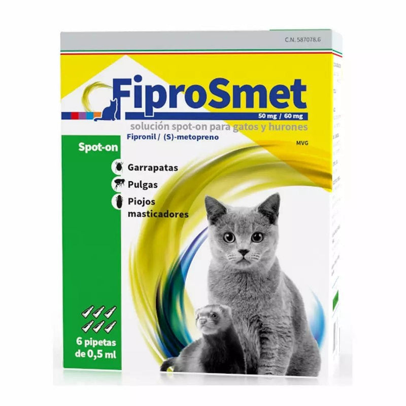 Pipeta Fiprosmet gatos (0,5 ml) - FIPROSMET