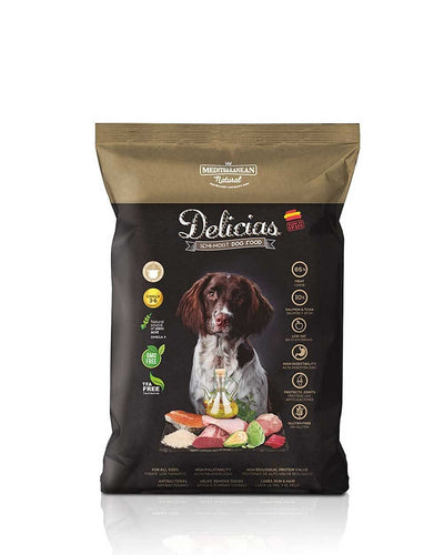 Delicias para cachorros semihúmedo - MEDITERRANEAN NATURAL SERRANO